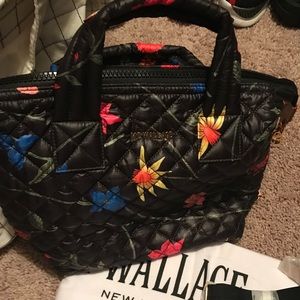 NWT MZ Wallace Small Sutton Scattered Flowers